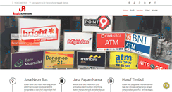 Desktop Screenshot of jogjaadvertising.com